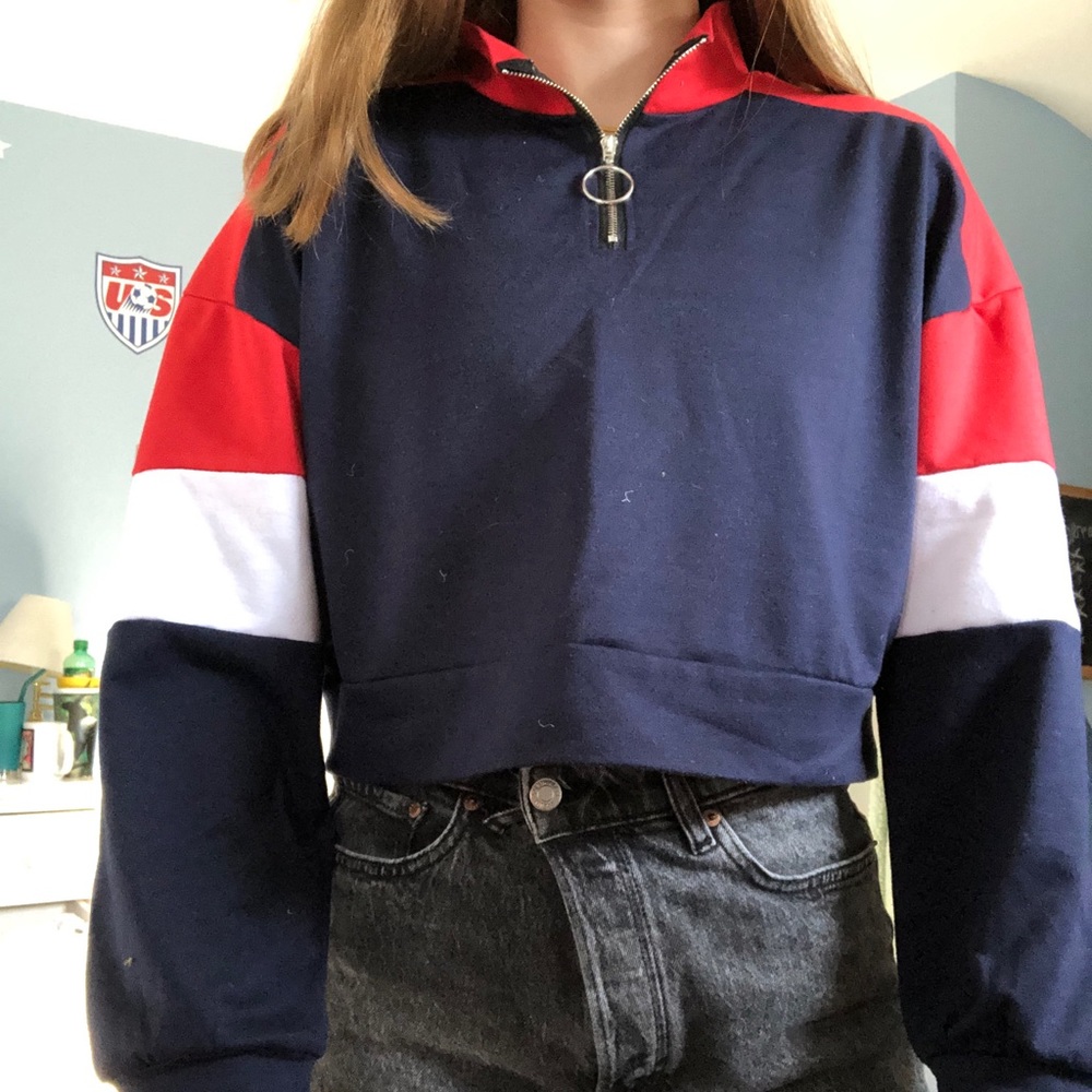 quarter zip sweatshirt